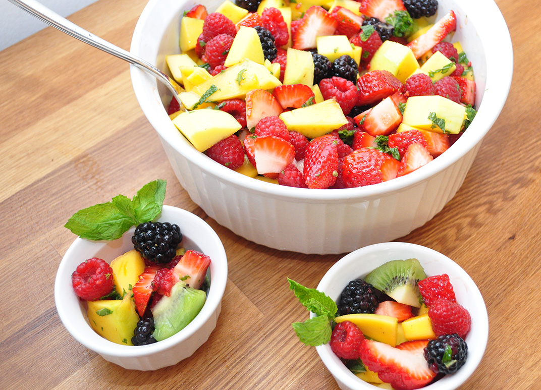 Honey-Lime Fruit Salad | Jenna's Everything Blog